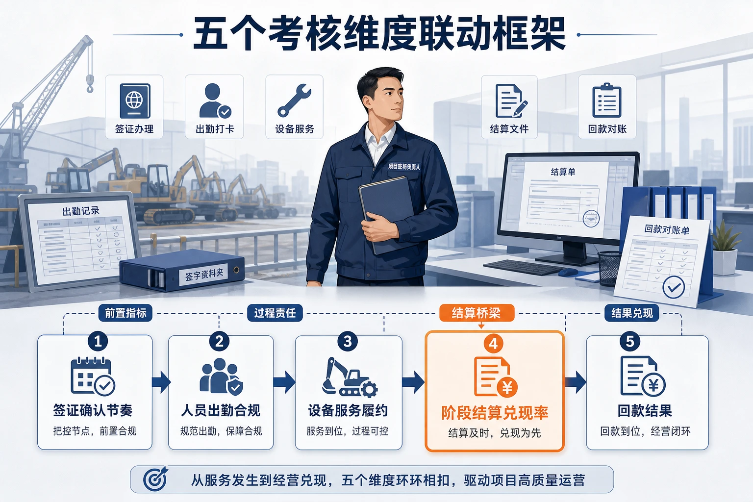 2026年总包分包协同趋复杂下驻场负责人回款履约考核设计