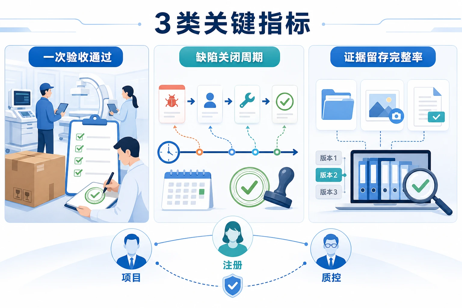 医疗器械交付验收并行期三线协同绩效设计（2026年版）