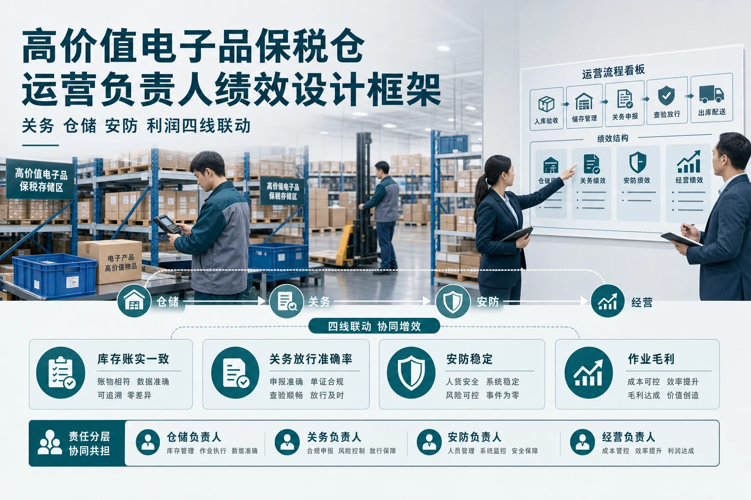 高价值电子品保税仓运营负责人绩效设计框架（2026年版）