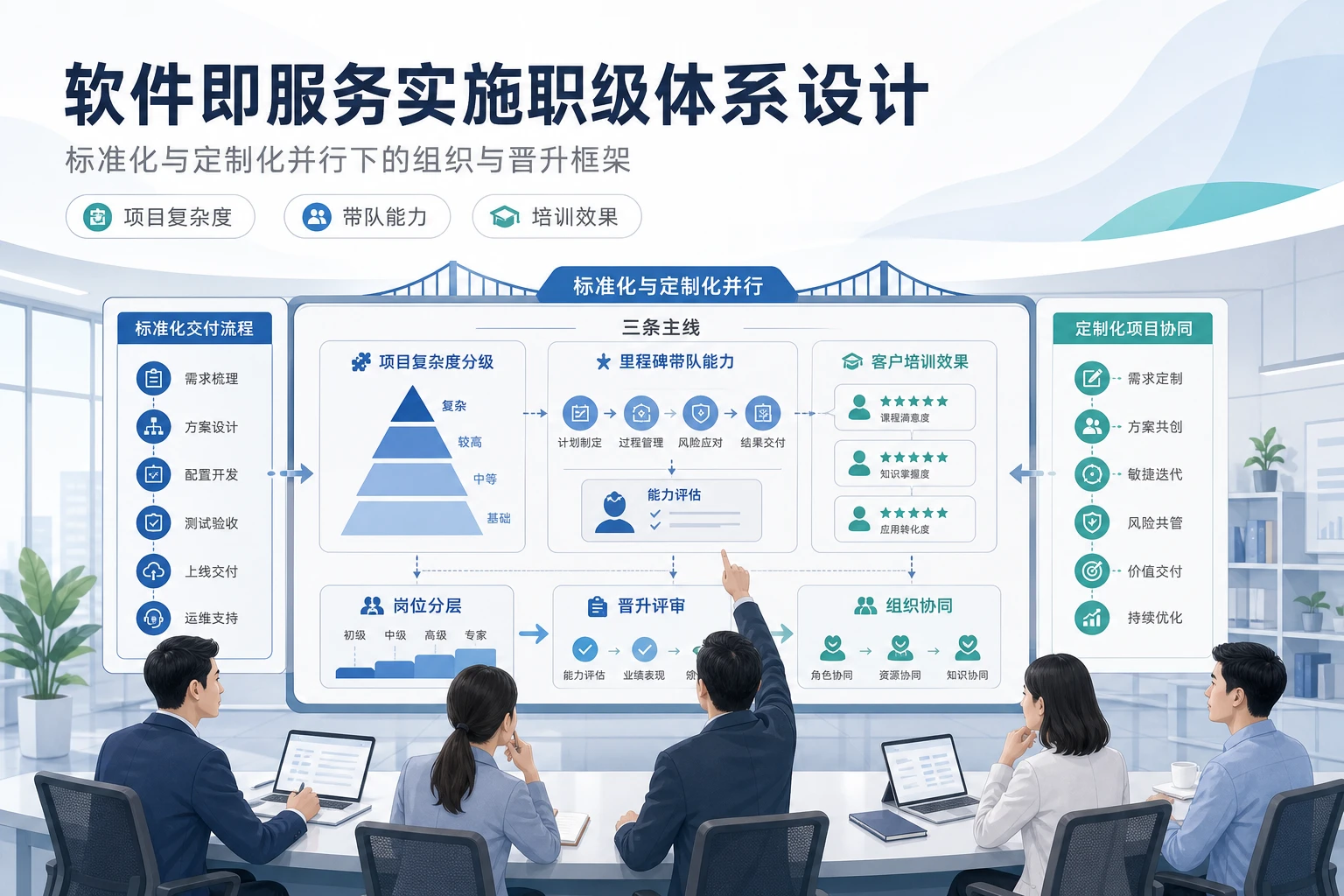 2026年标准化与定制化并行下SaaS实施职级体系设计