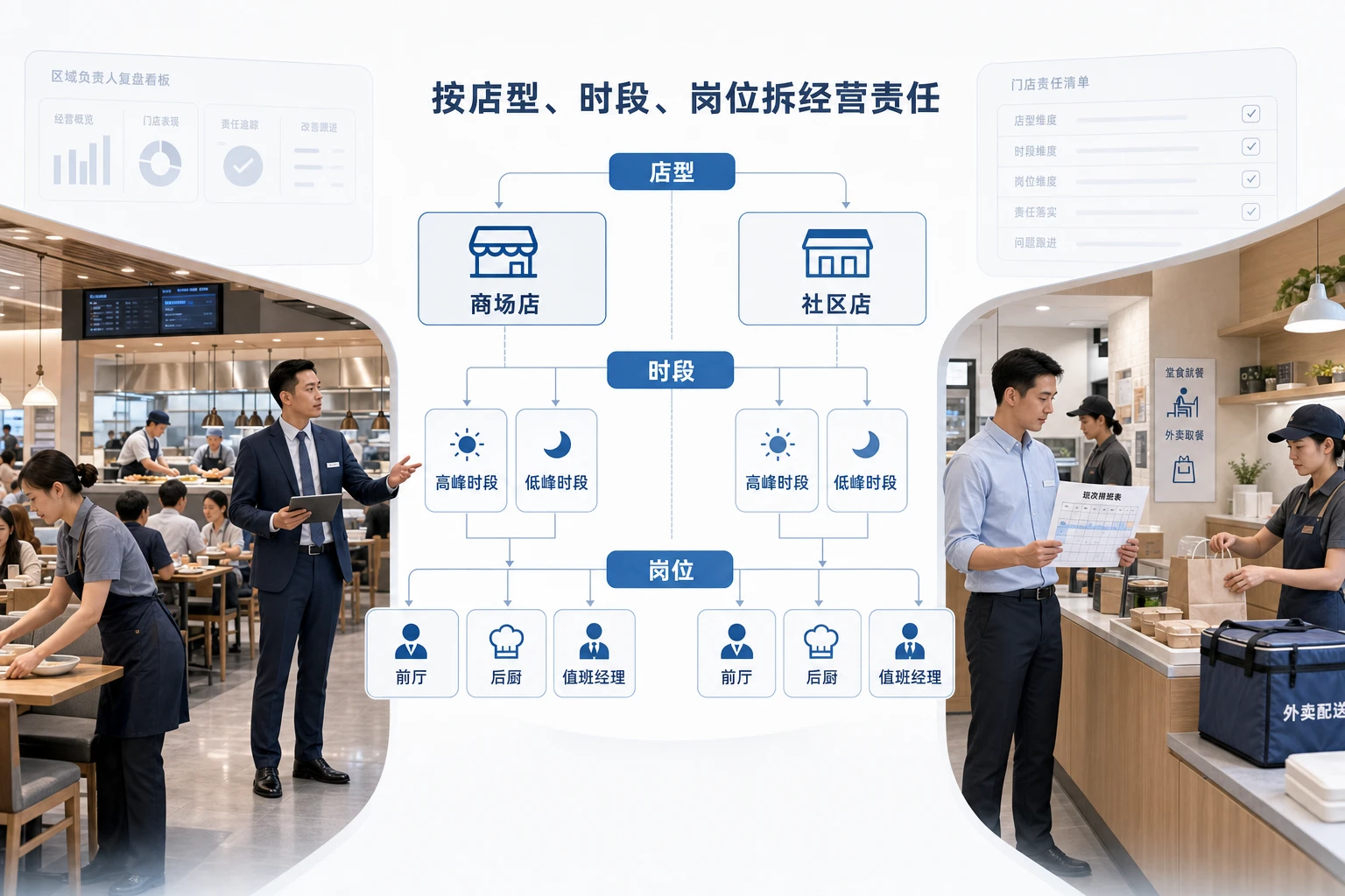 2026年连锁餐饮值班经理责任制与时段人效联动框架