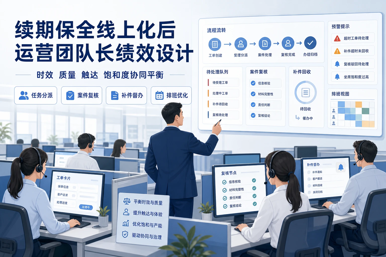 续期保全线上化后运营团队长绩效设计与案例拆解（2026年版）