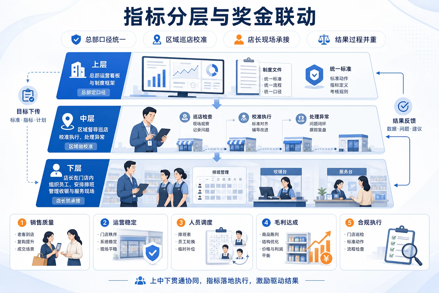 2026年会员日加密后连锁门店店长奖金与区域督导考核设计