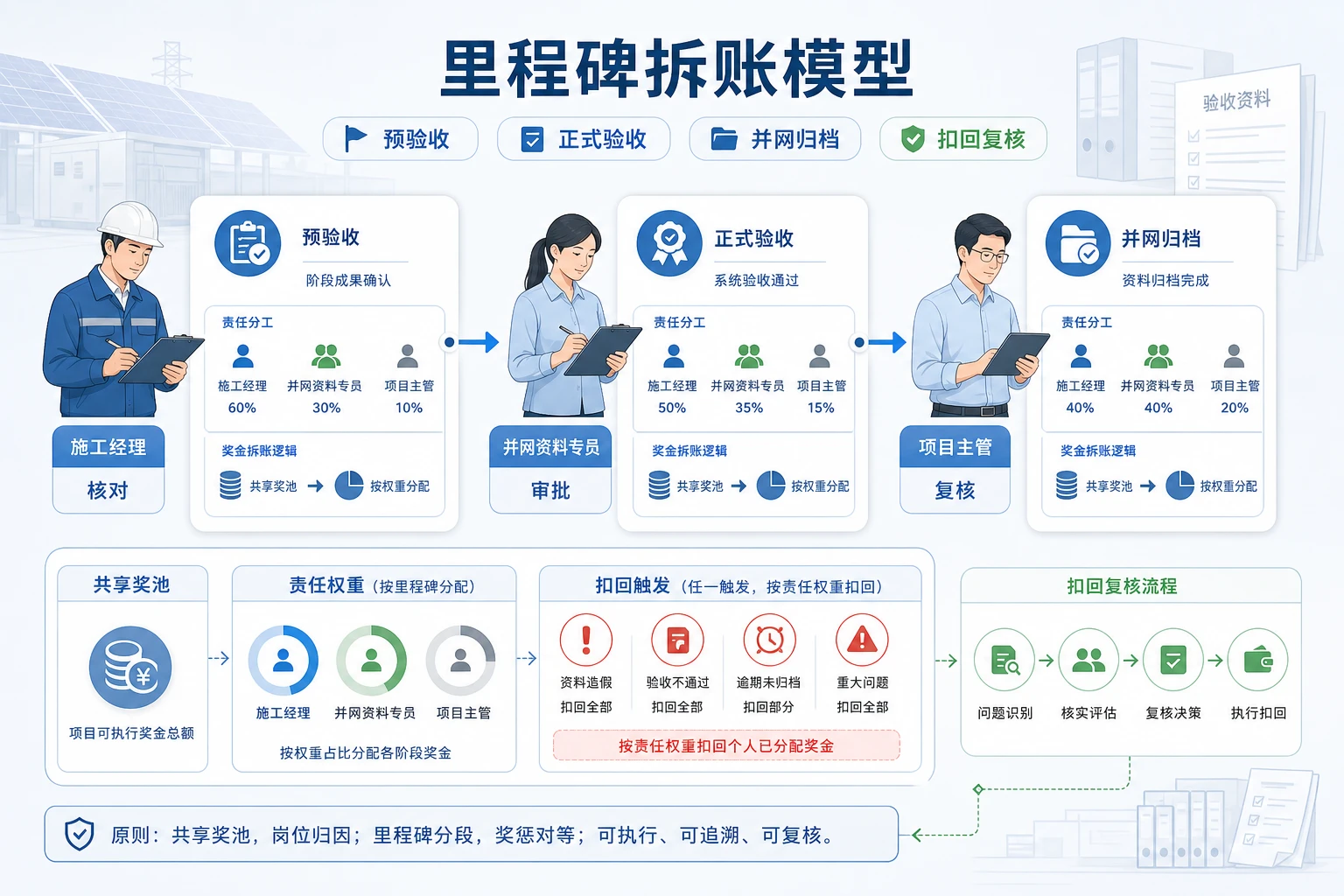 并网投运冲刺期施工与资料奖金拆账机制设计（2026年版）