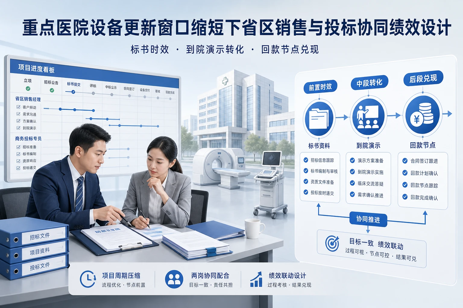 重点医院设备更新窗口缩短下省区销售与投标协同绩效设计（2026年版）