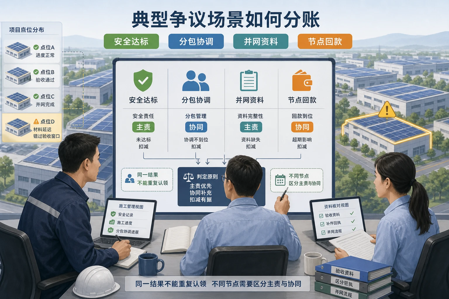 屋顶分布式光伏项目里程碑奖金拆账设计与案例（2026年版）