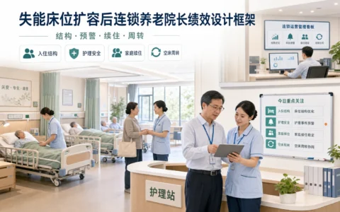 失能床位扩容后，连锁养老机构院长绩效如何兼顾入住结构、护理预警与续住稳定（2026年版）