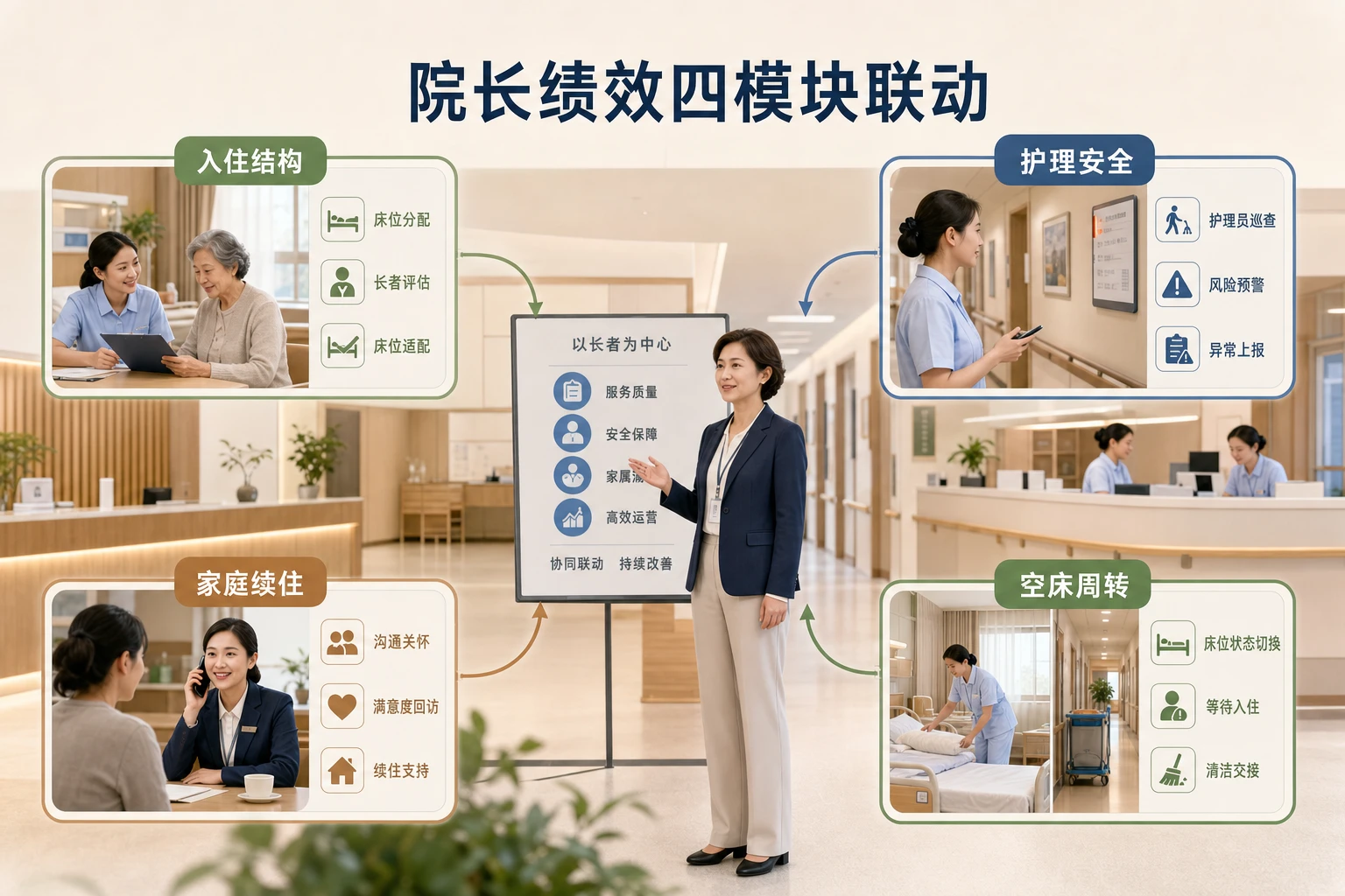 失能床位扩容后连锁养老院长绩效设计框架（2026年版）