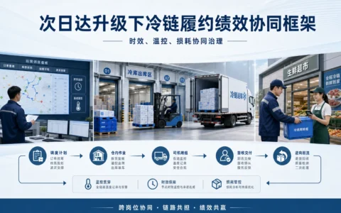 冷链物流绩效如何支撑次日达升级：装车等待、签收及时率与退货损耗协同框架（2026年版）