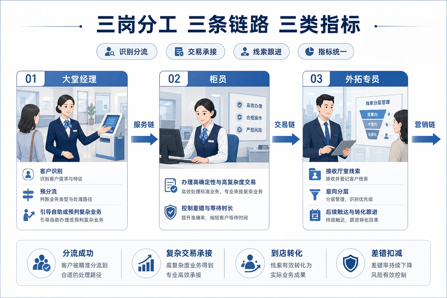 农商行网点厅堂轻型化后的岗位重构与弹性排班设计