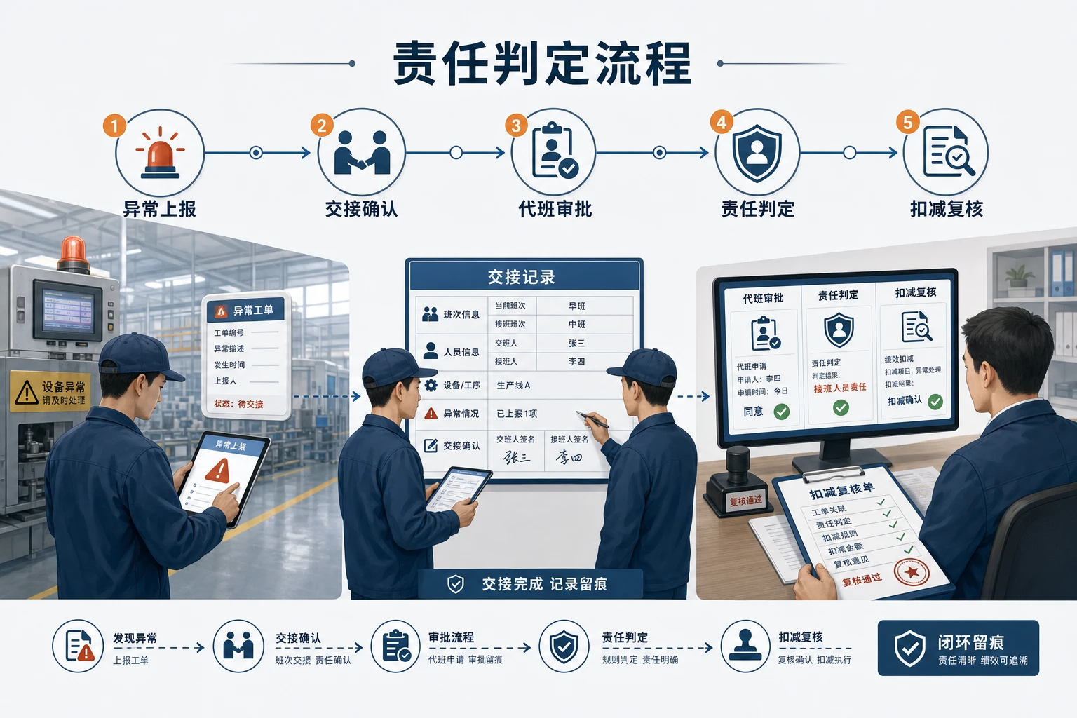 2026年夜班轮换加密后车间交接班责任划分与扣减规则