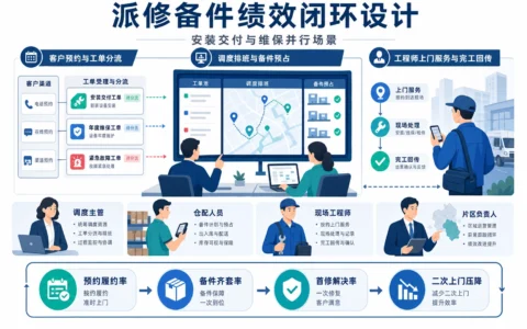 安装交付与维保并行下，售后服务中心如何做好派修与备件协同绩效闭环（2026年版）