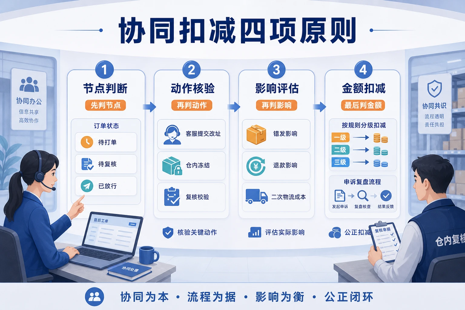 2026年半托管订单增长下售后与仓复核扣减协同机制