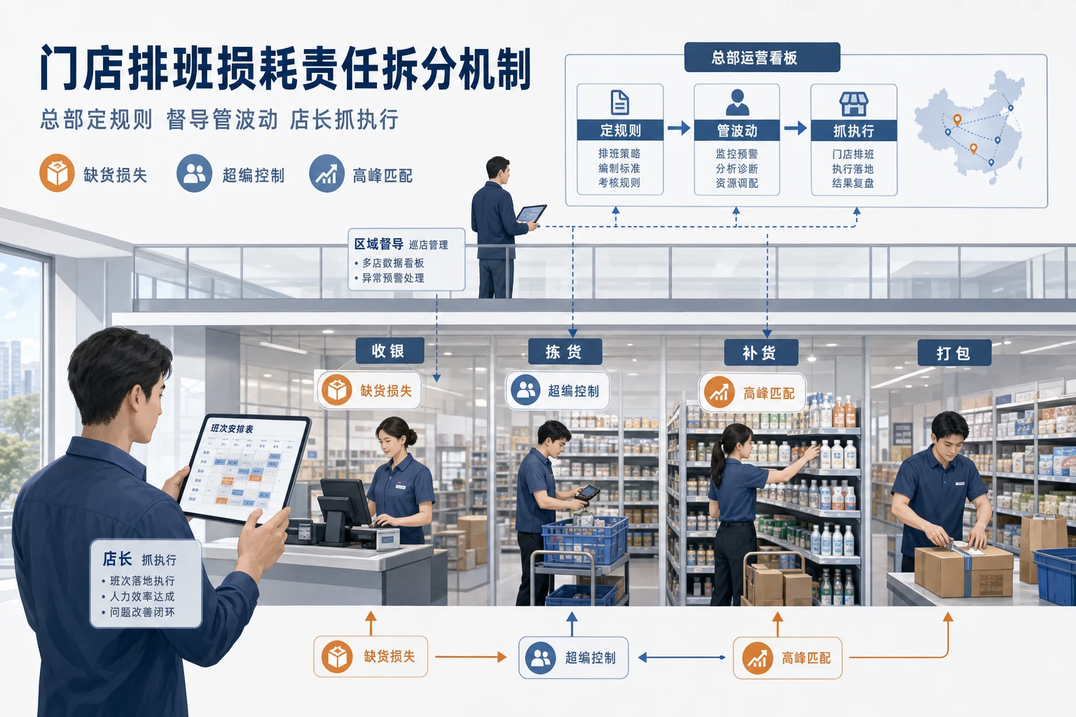 2026年即时零售增长下门店排班损耗责任拆分机制