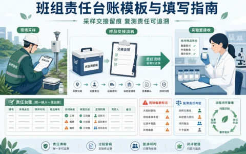 2026年跨区采样班组责任台账模板：样品交接、复测责任划分与填写指南