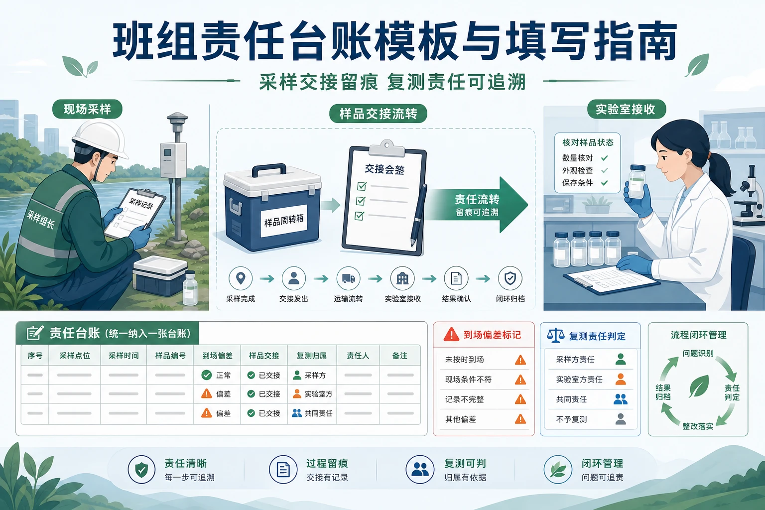 2026年跨区采样批次密集下班组责任台账模板与填写指南