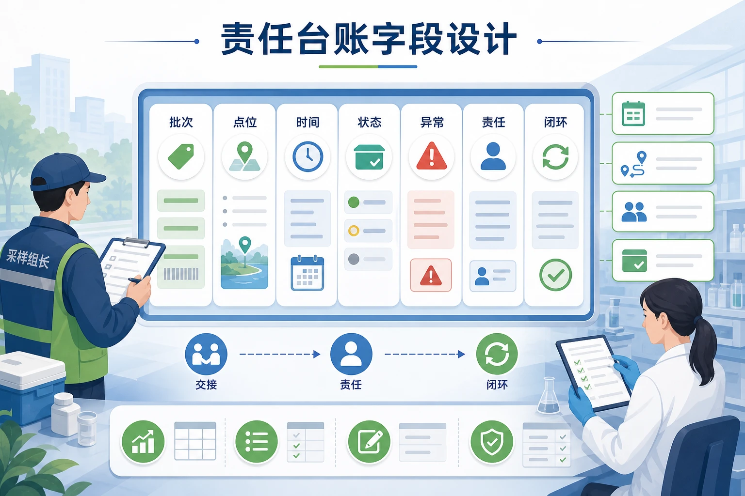 2026年跨区采样批次密集下班组责任台账模板与填写指南