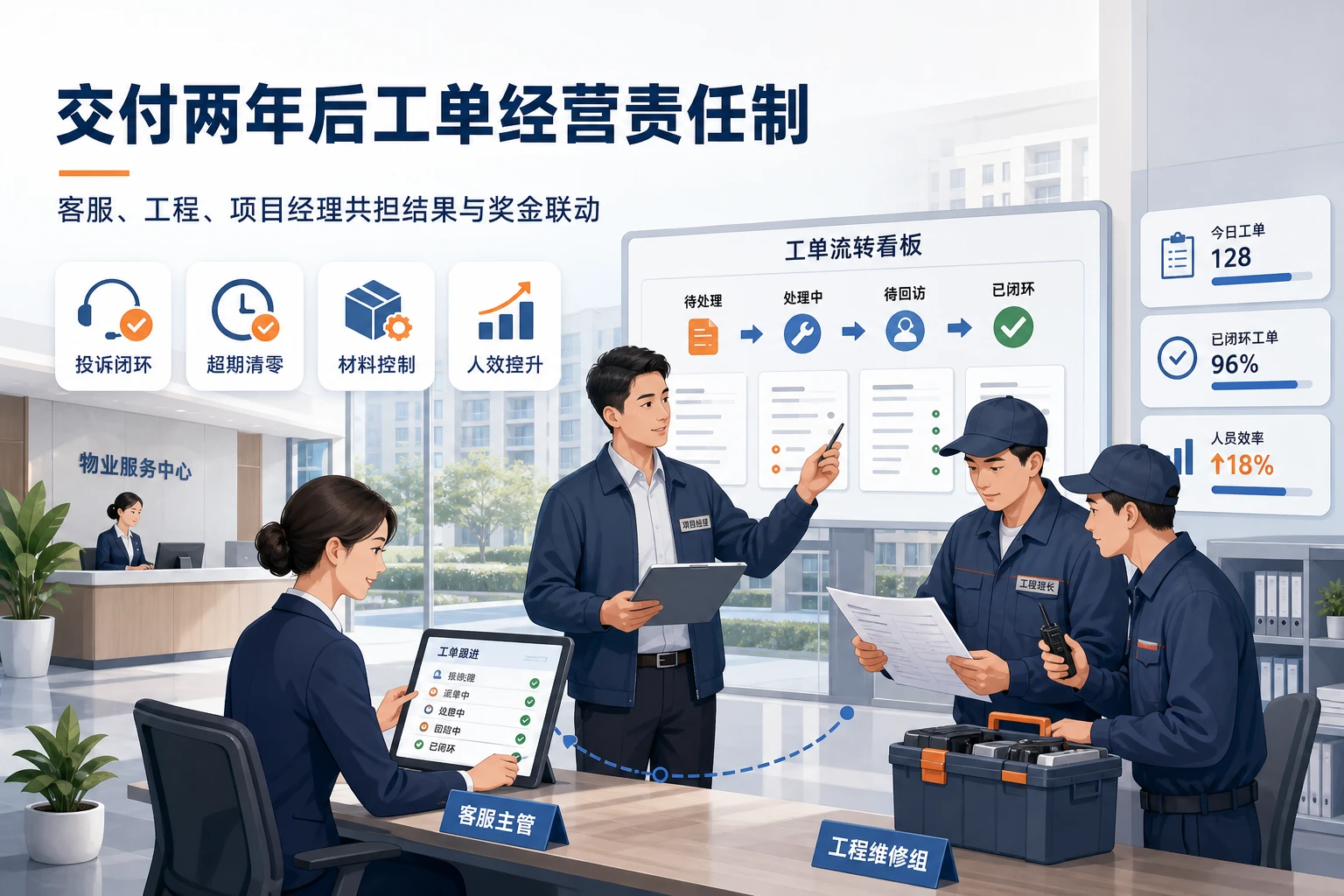 交付两年后物业工单经营责任制与奖金联动设计（2026年版）