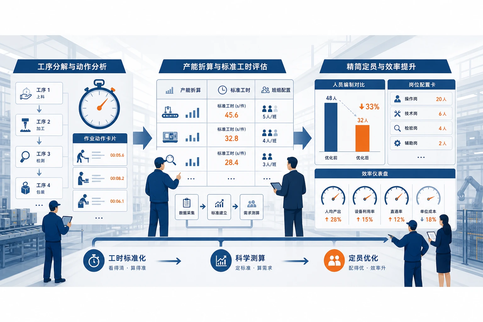 2026年标准工时落地：传统制造定员缩减实战指南