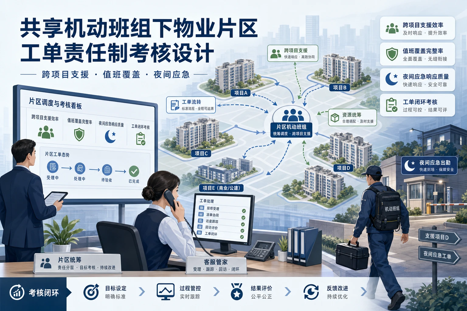 2026年共享机动班组下物业片区工单责任制考核设计