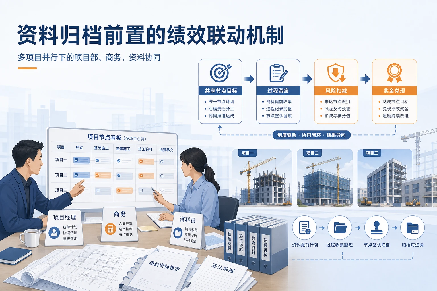 多项目并行下资料归档前置的绩效联动机制设计（2026年版）