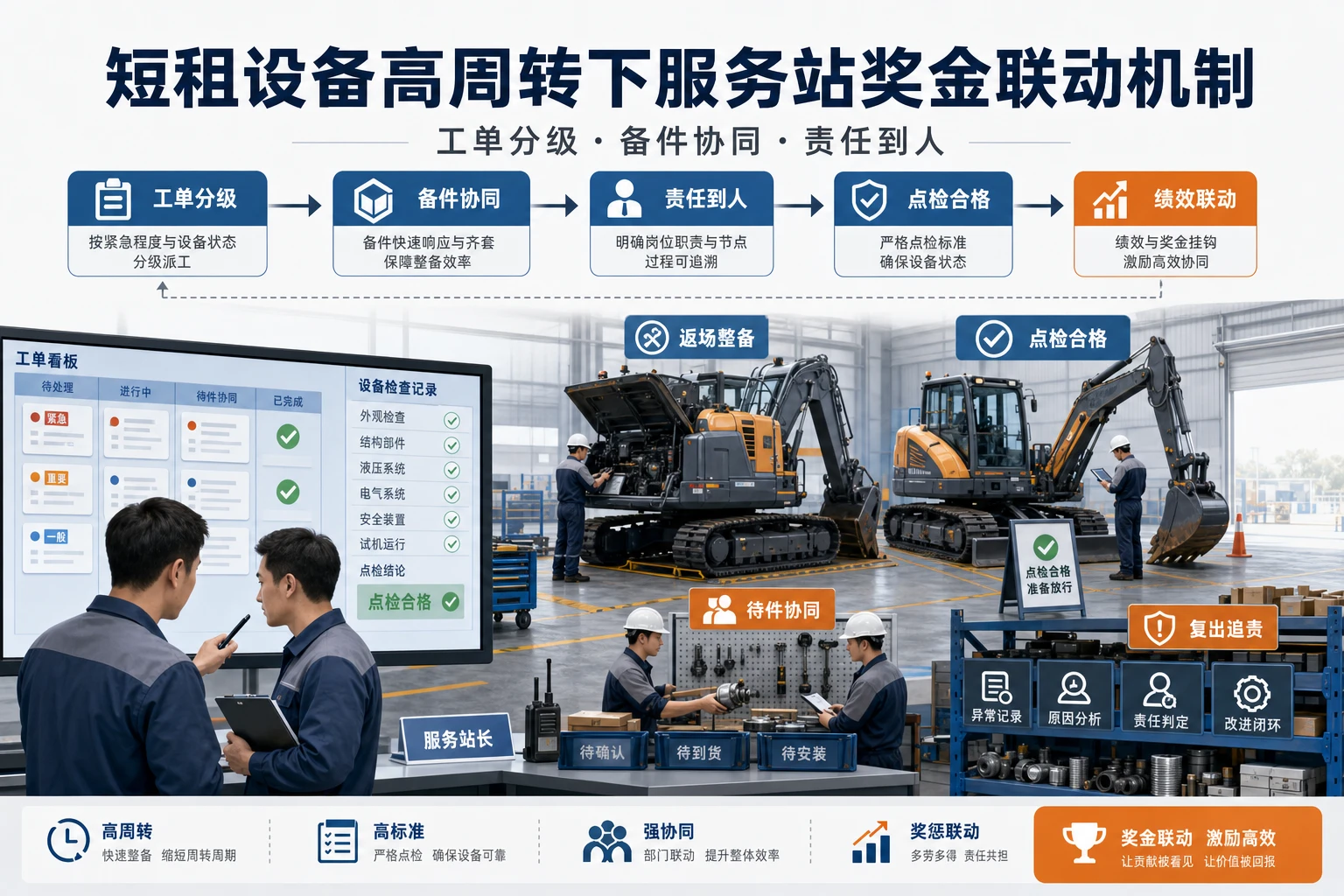 2026年短租设备高周转下服务站奖金联动机制设计