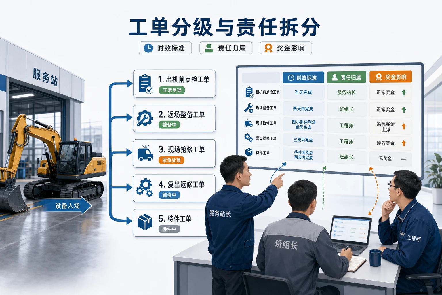 2026年短租设备高周转下服务站奖金联动机制设计