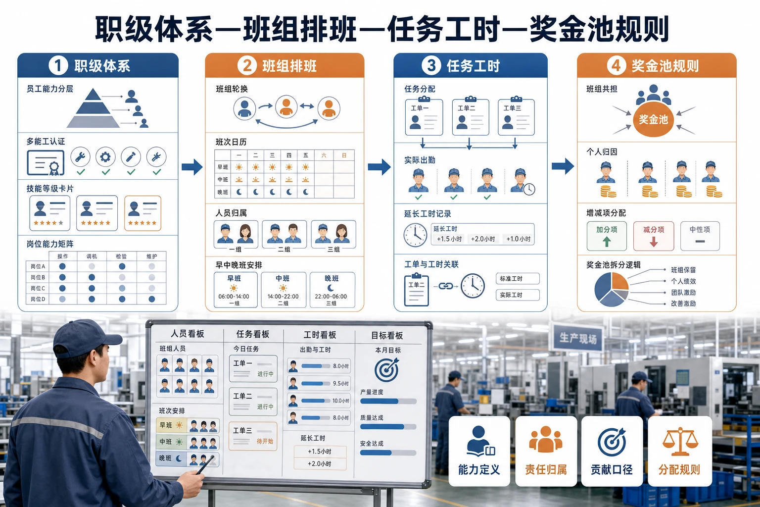 小单元自主管理下多能工职级与班组奖金池联动机制（2026年版）