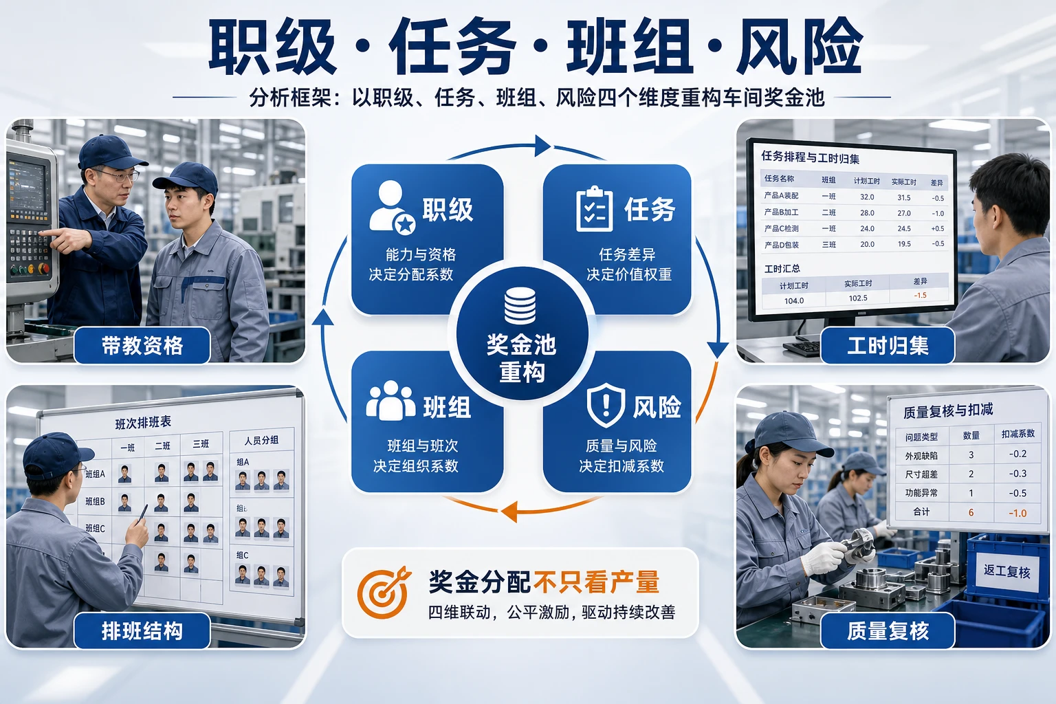 2026年返岗爬坡期车间奖金池与多能工职级激励设计