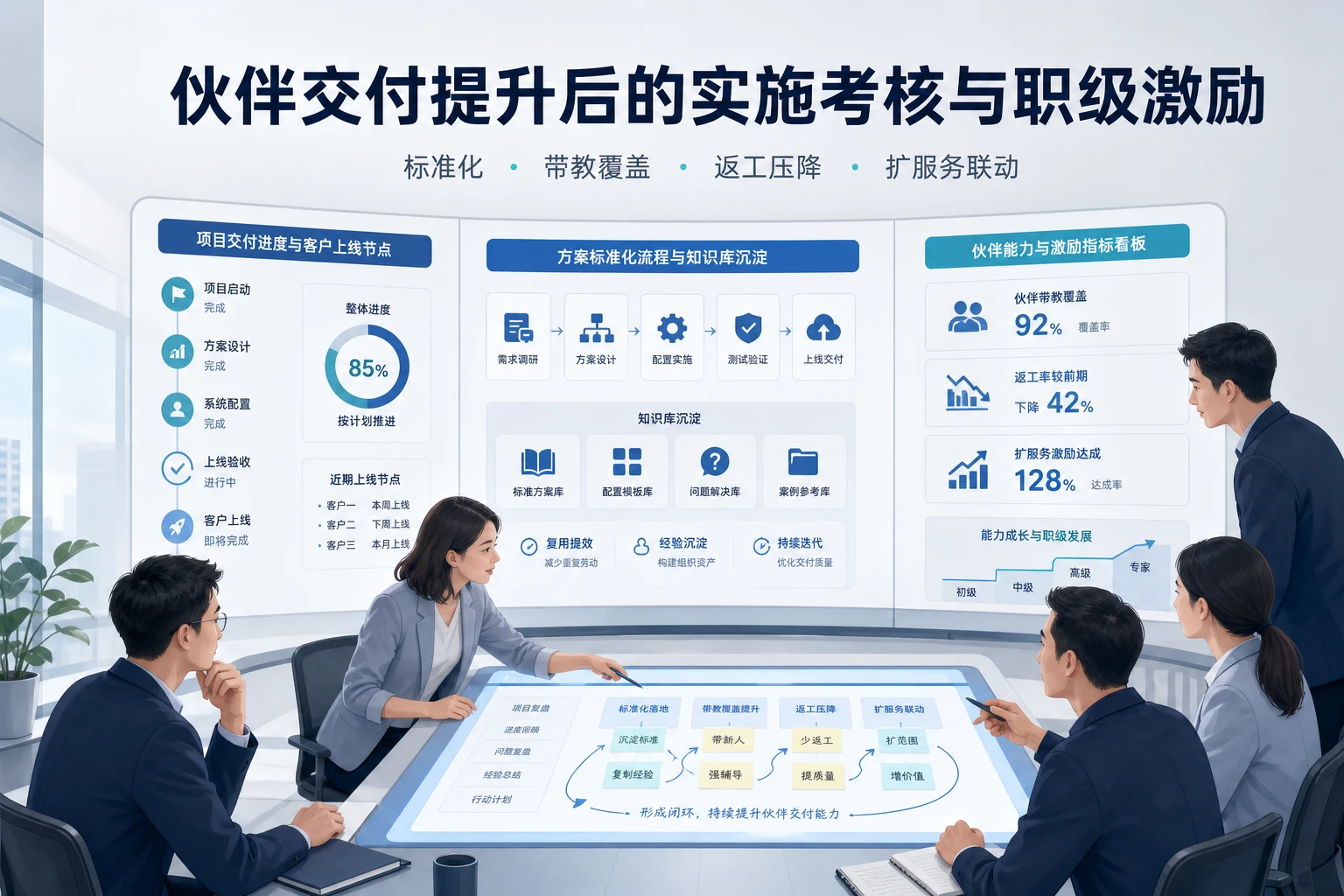 2026年伙伴交付提升后实施负责人考核与职级激励设计