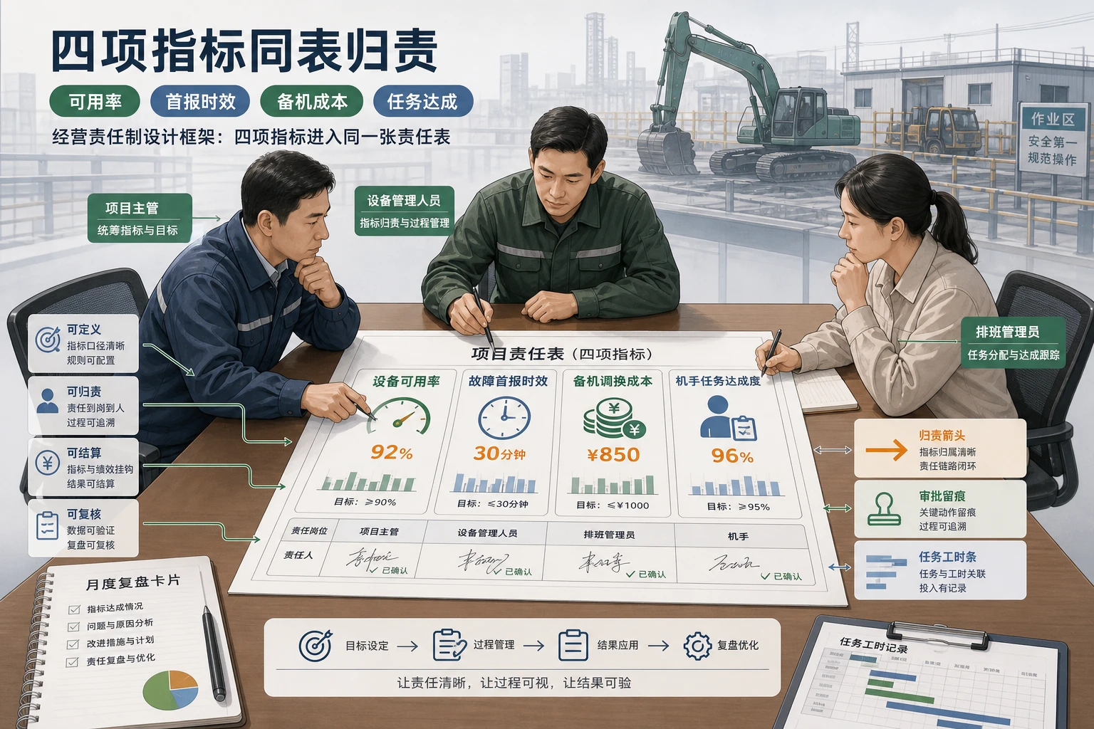 驻场设备长台班下经营责任制与排班激励设计（2026年版）