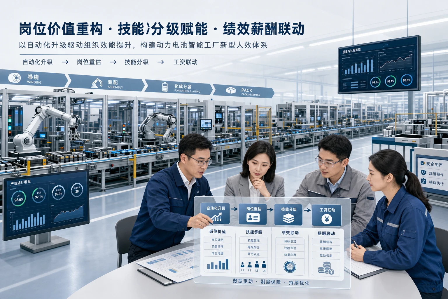 2026年动力电池产线自动化下技能工资体系重构方法