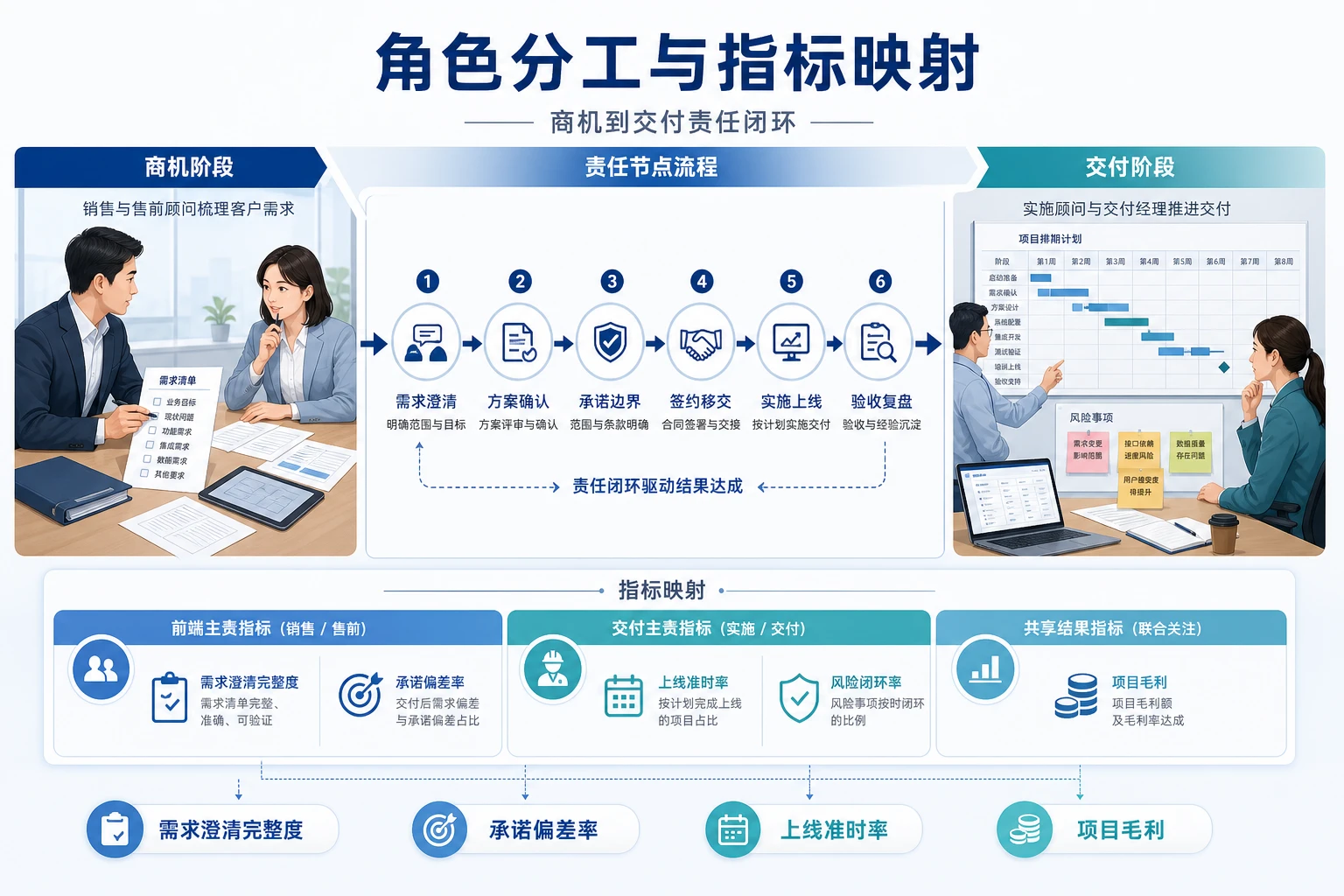 中型客户定制上升下SaaS售前实施一体化考核模型（2026年版）
