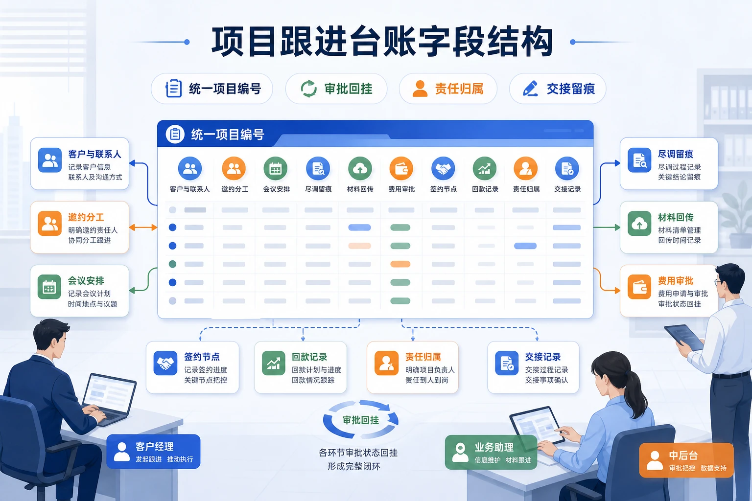 机构客户路演项目跟进台账模板与回款归属设计（2026年版）