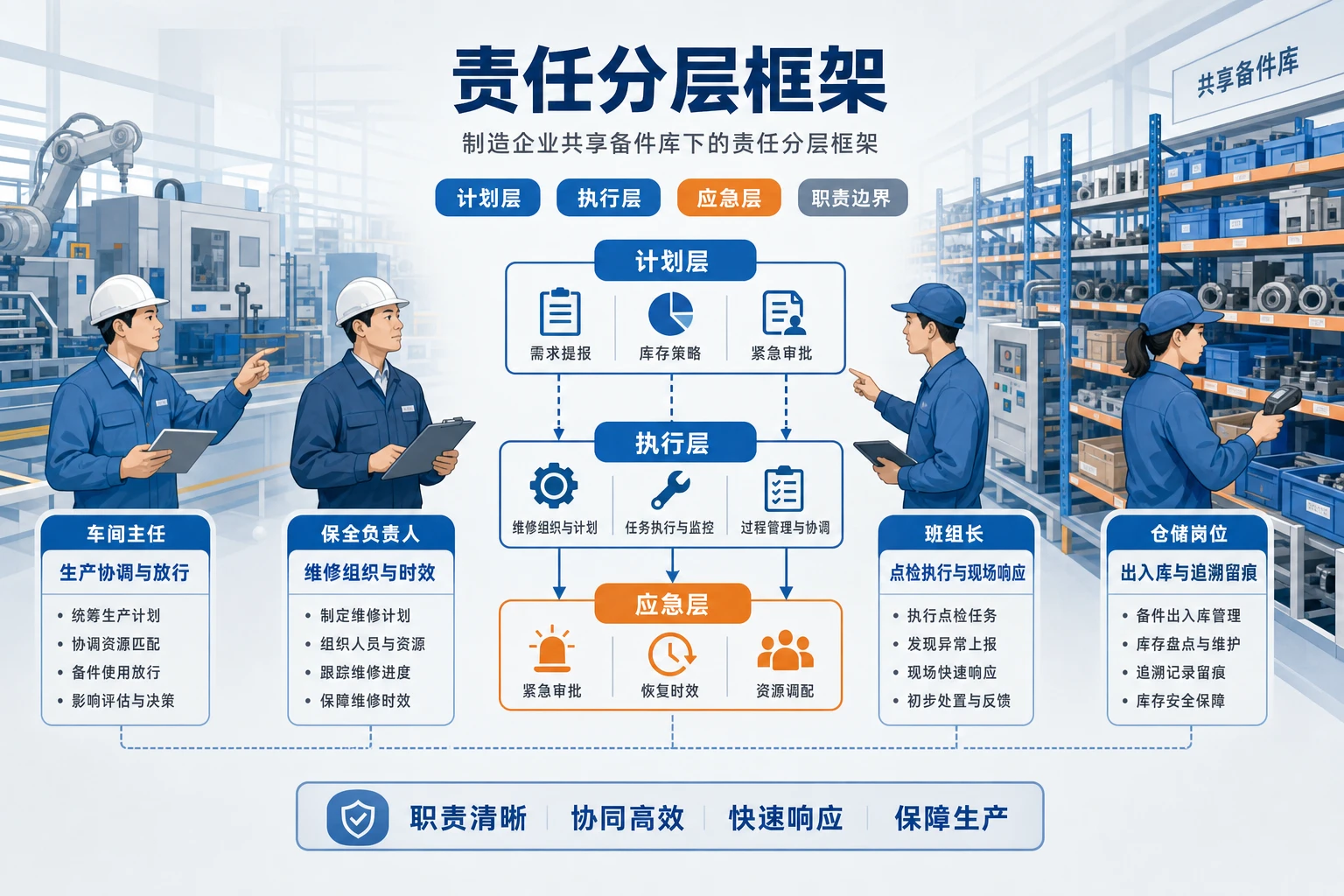 2026年共享备件库推行后停机责任与备件周转如何分层