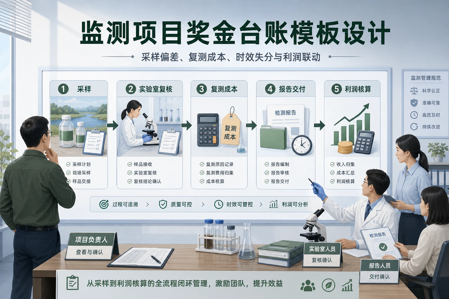 2026年加急报告增多后监测项目奖金台账模板设计