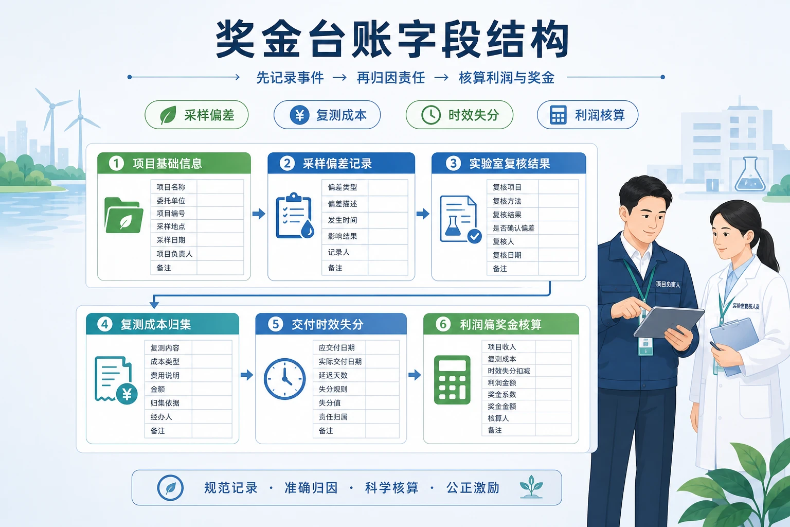 2026年加急报告增多后监测项目奖金台账模板设计