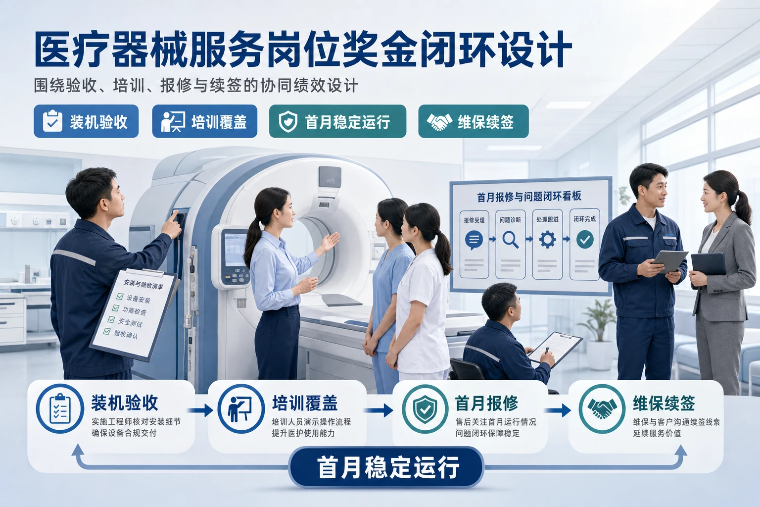 2026年装机前移背景下医疗器械服务岗位奖金闭环设计