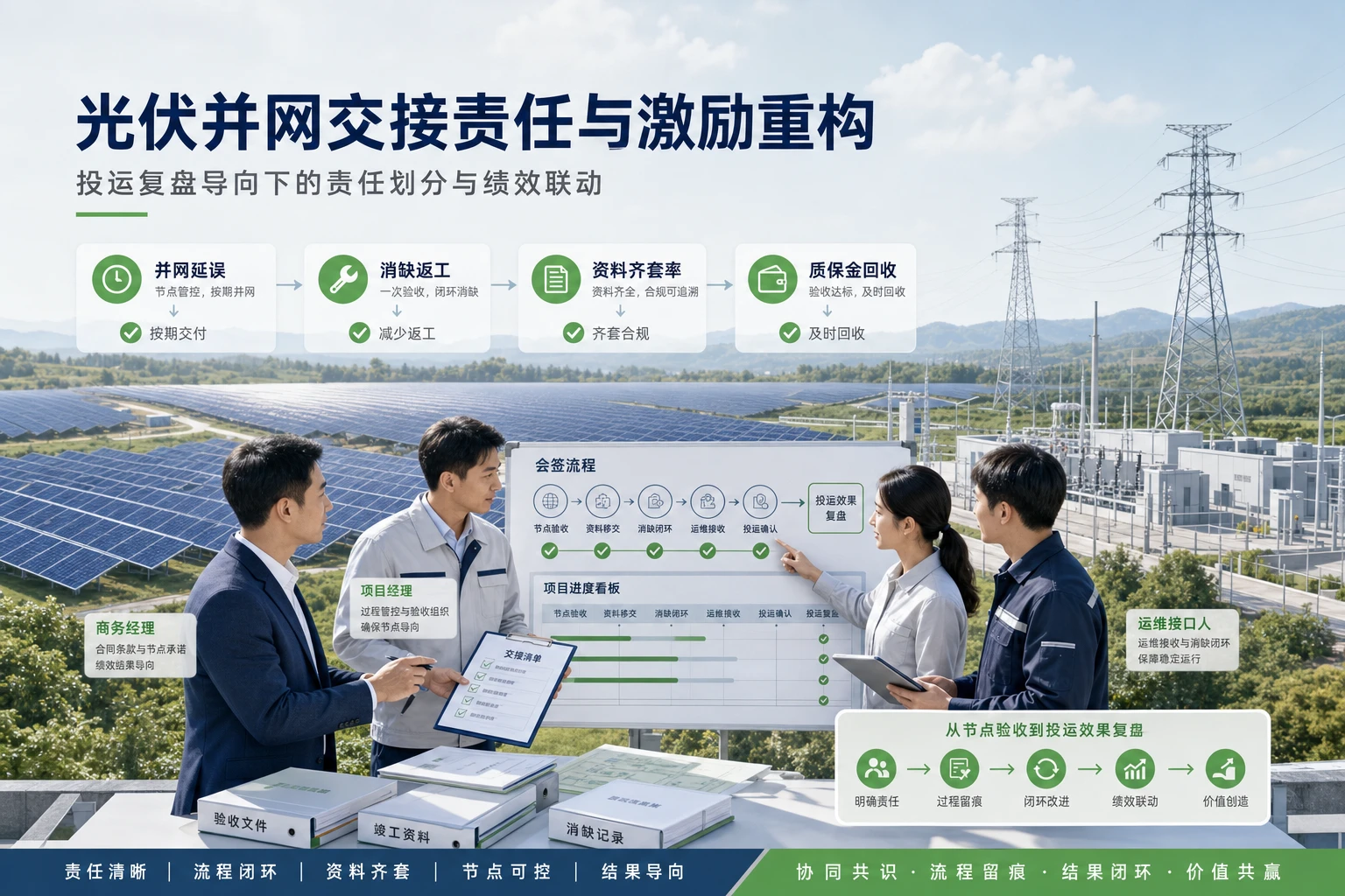 2026年投运效果复盘下光伏并网交接责任与激励重构