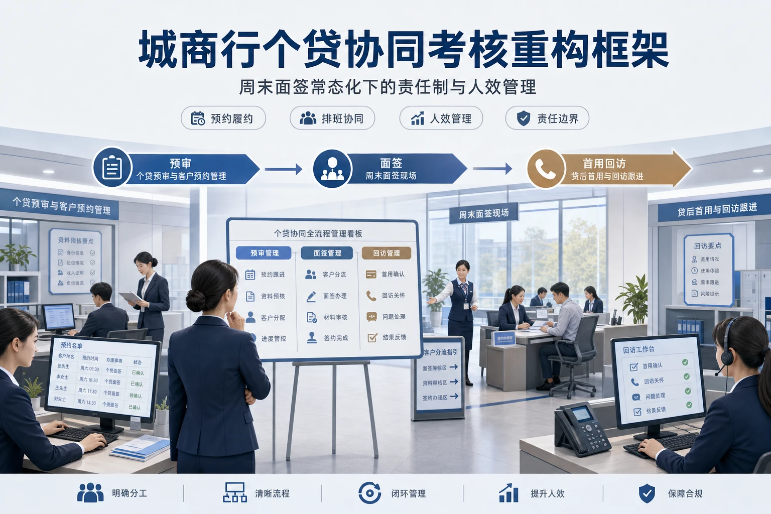 周末面签增多下城商行个贷协同考核重构框架（2026年版）