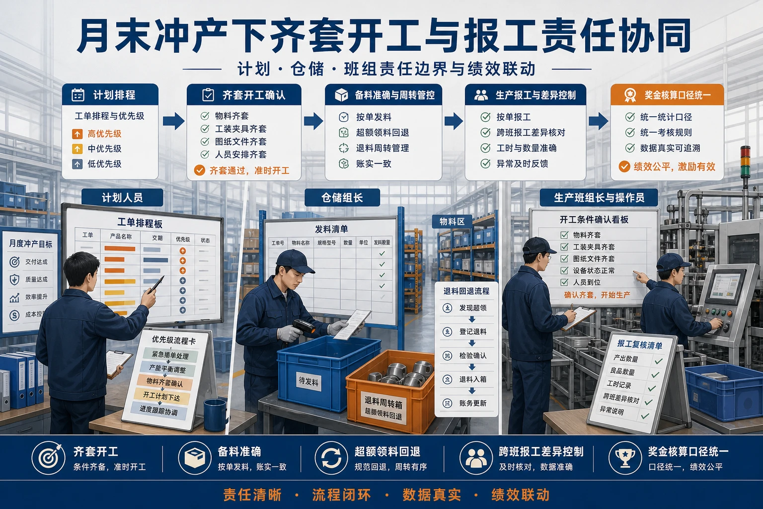 月末冲产下齐套开工与报工责任协同机制设计（2026年版）
