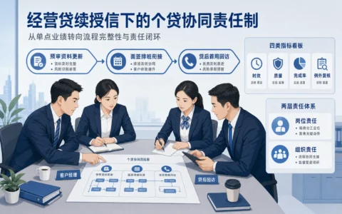2026年经营贷续授信高峰下，城商行个贷绩效与协同责任制设计指南
