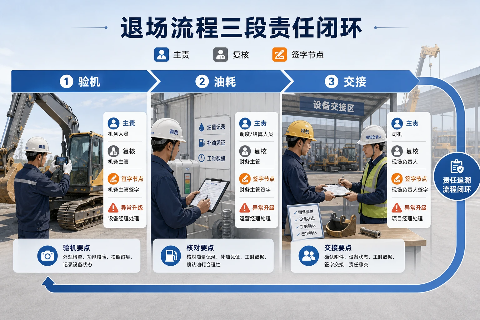 2026年短租设备退场验机与油耗结算奖金拆分方法