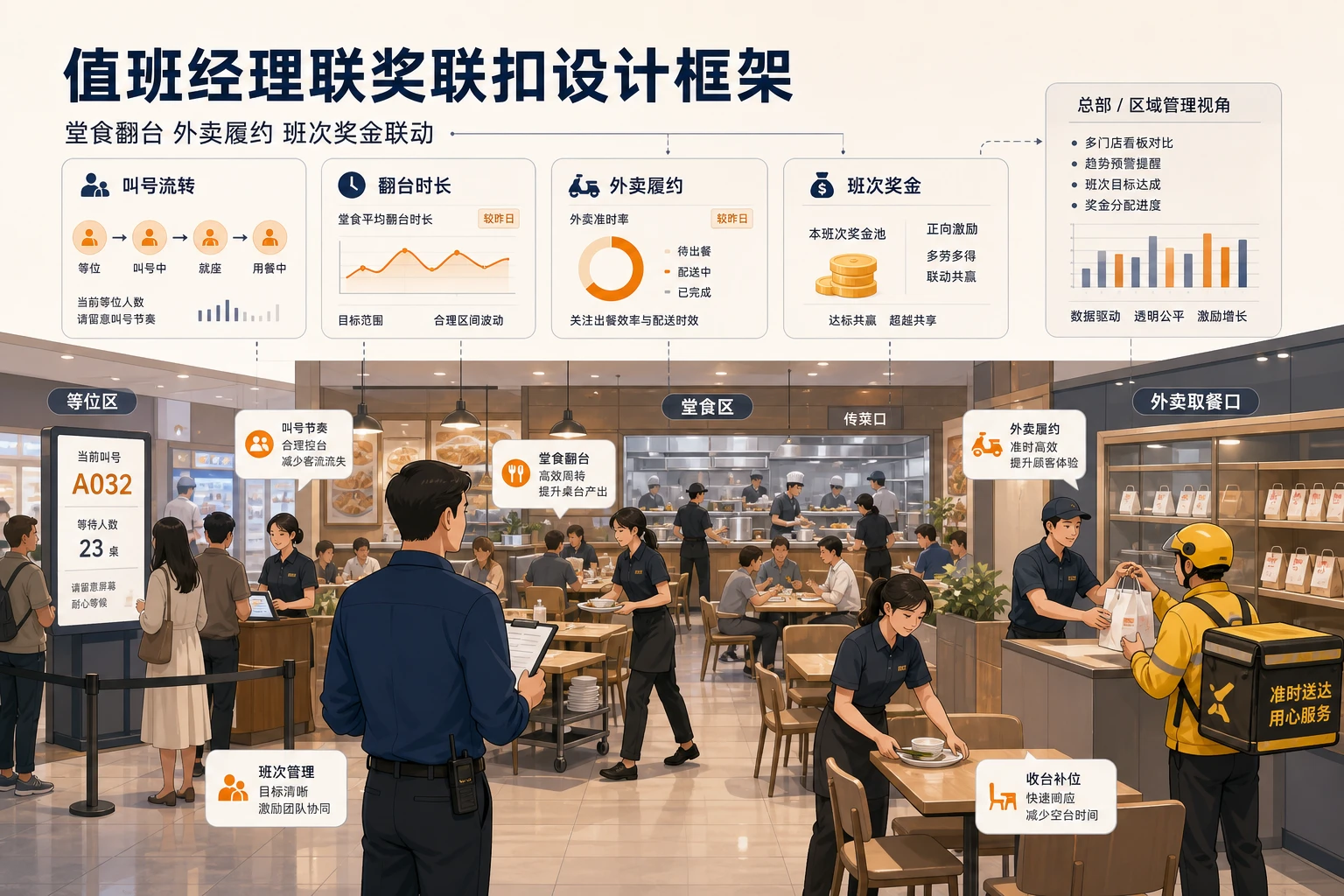 2026年商场店错峰加剧后值班经理联奖联扣设计框架
