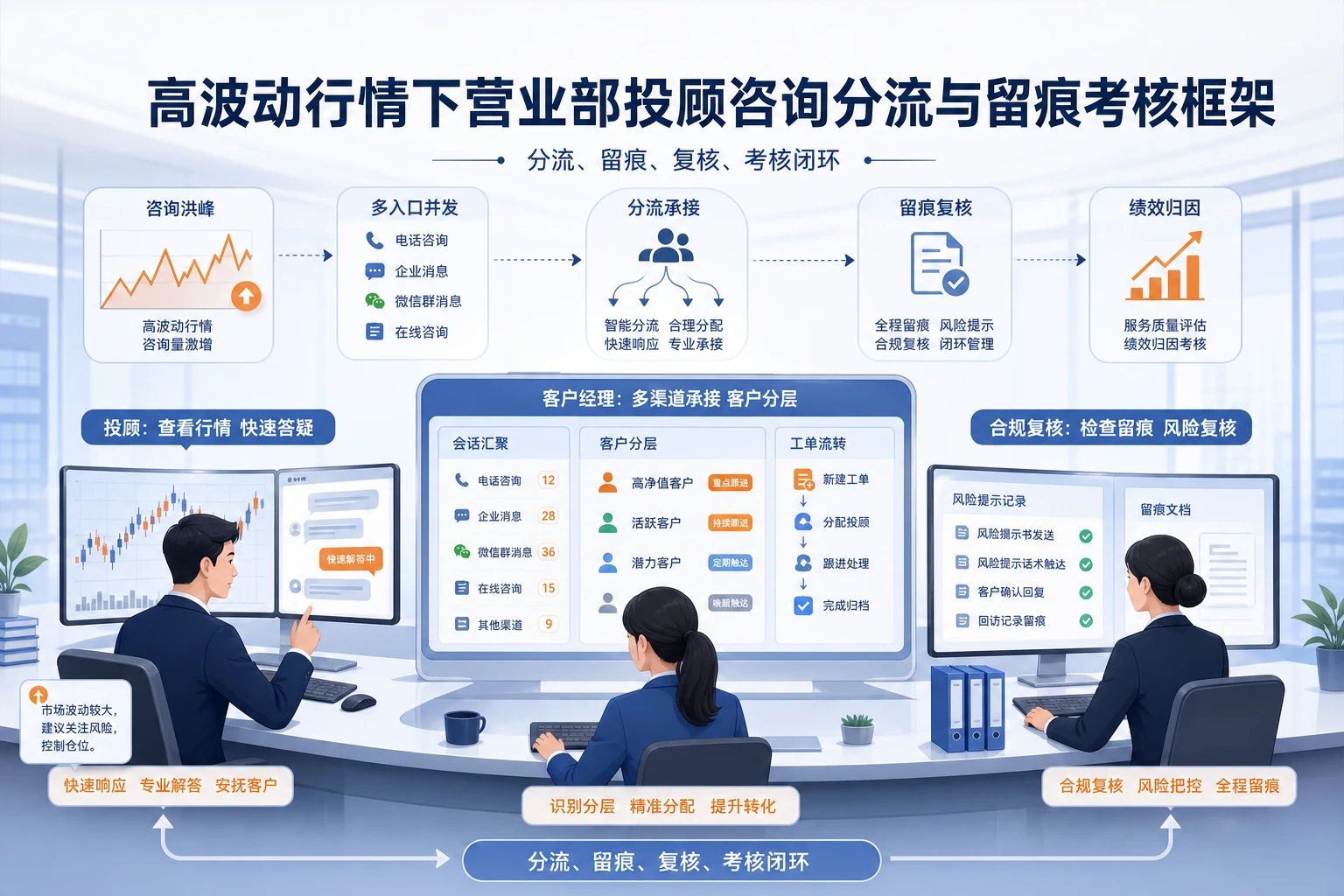 高波动行情下营业部投顾咨询分流与留痕考核框架（2026年版）