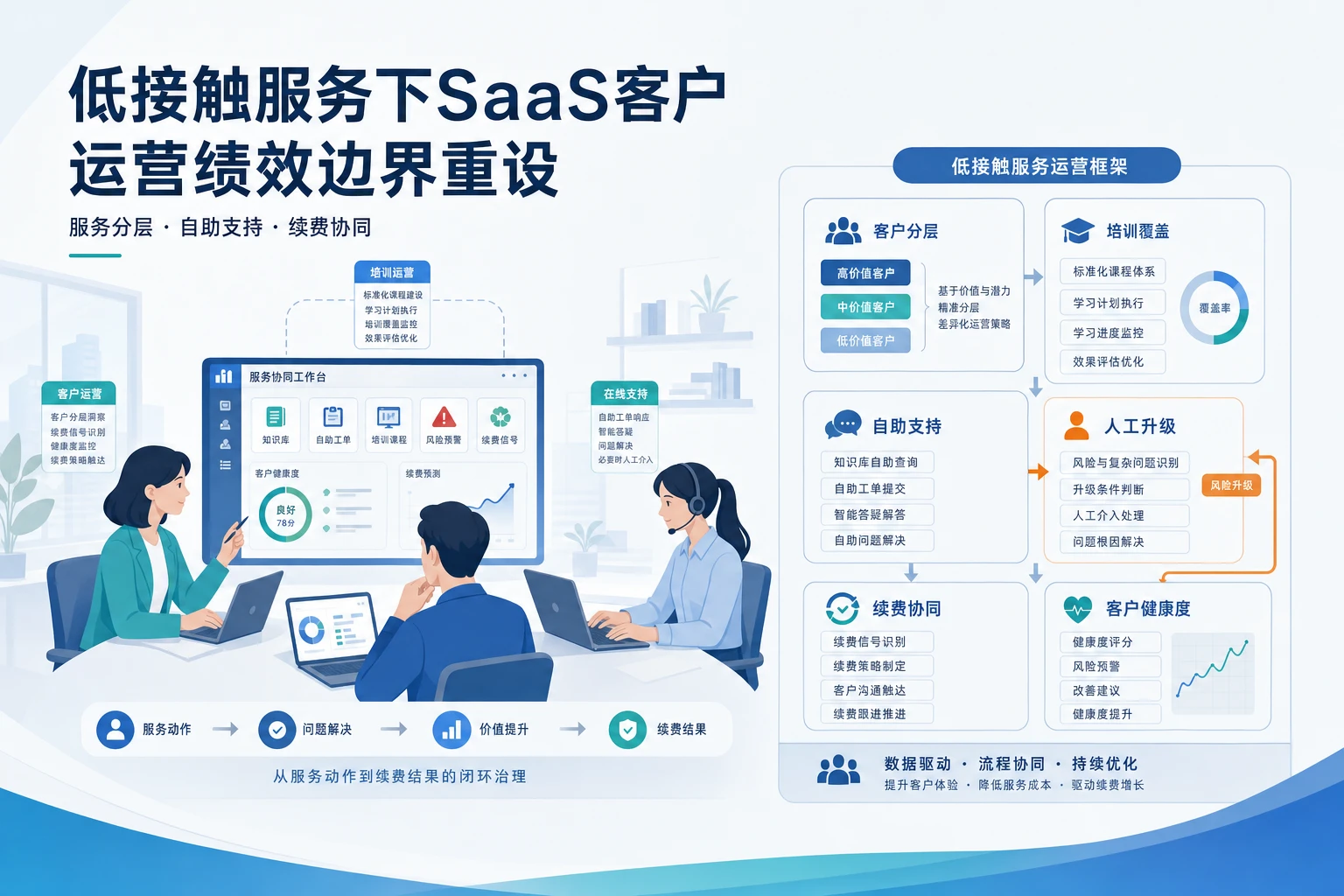 2026年低接触服务趋势下SaaS客户运营绩效边界重设