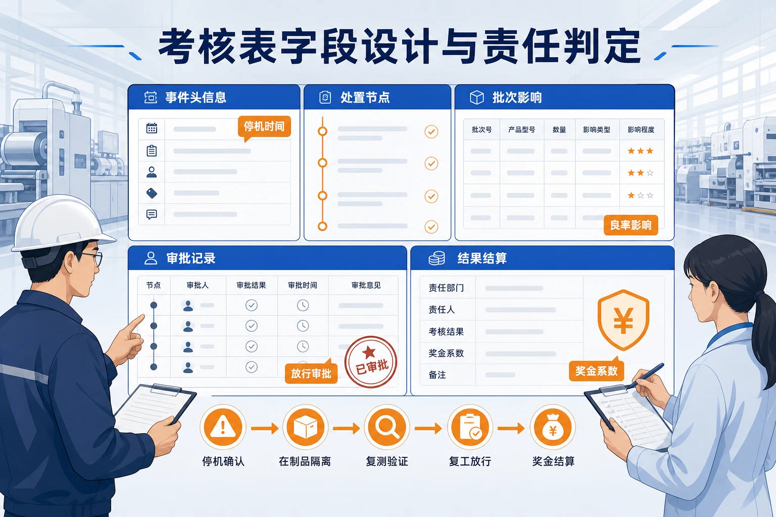 2026年湿度窗口收紧后前段良率责任考核表模板与奖金拆分