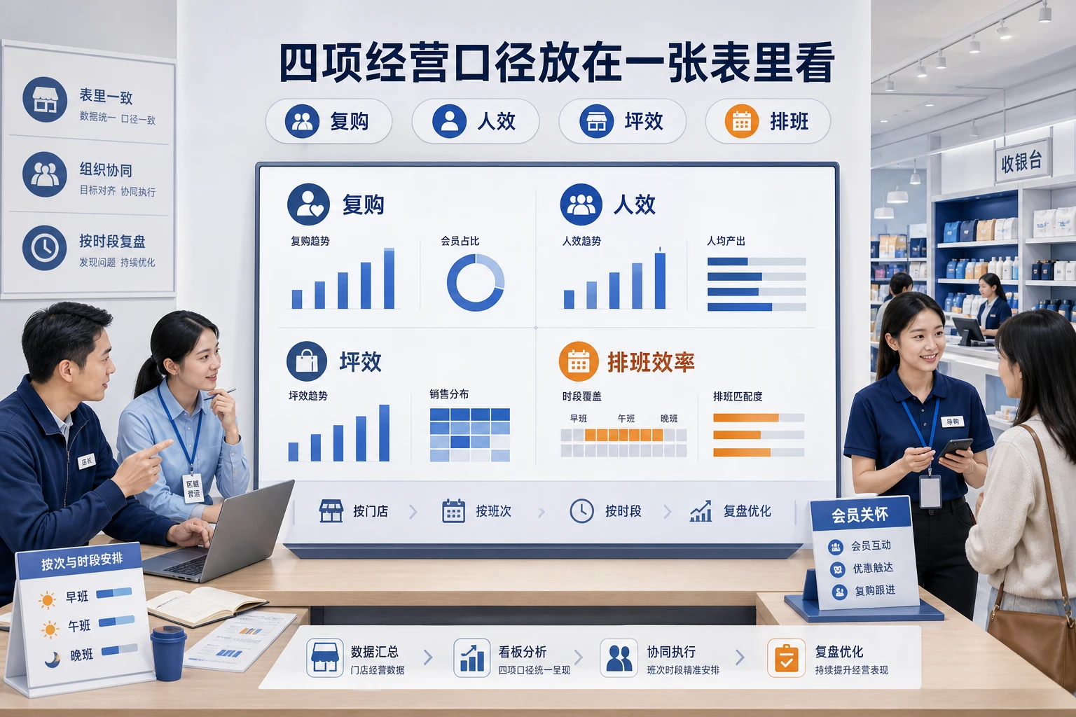 2026年连锁门店会员复购责任划分与人效考核设计