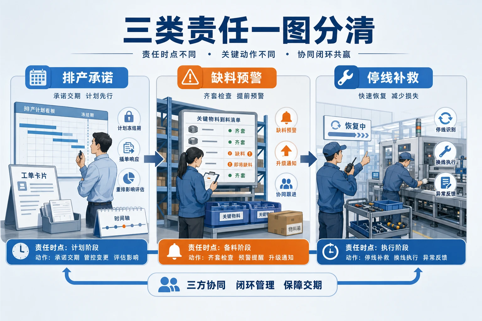 2026年插单上升后PMC排产与缺料停线责任怎么划分