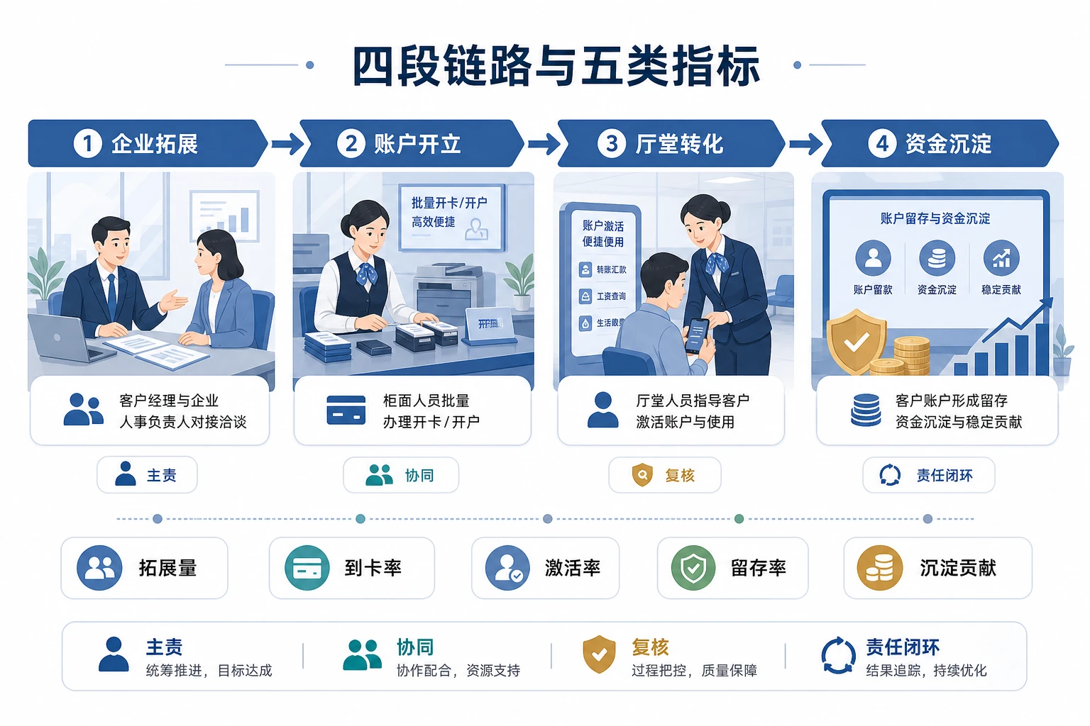园区代发换卡高峰下支行经营责任制划分方法（2026年版）